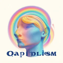 the danger of capitalism, creative interpretation, psychedelic