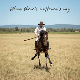 Where there's a whip there's a way