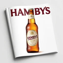 a glossy magazine advertisement for hamby's beer