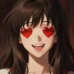Anime Girl with Heart Eyes, Insanely Happy, detailed, centered, digital painting, artstation, concept art, donato giancola, Joseph Christian Leyendecker, WLOP, Boris Vallejo, Breathtaking, 8k resolution, extremely detailed, beautiful, establishing shot, artistic, hyperrealistic, beautiful face, octane render, cinematic lighting, dramatic lighting, masterpiece