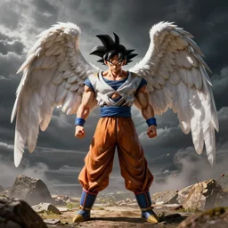 The Angel Born in Hell from Dragonball Z