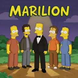 marillion in a Simpson episode