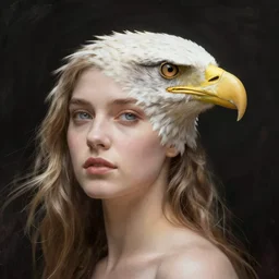 half eagle - half woman