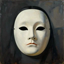 the mother of all masks. painting by remedios varo, aoshima chiho