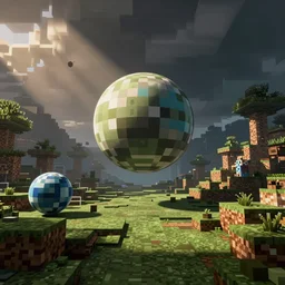 minecraft but with balls