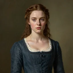 eleanor tomlinson posing peasantry clothing, wistful bosom, highly detailed, digital painting, smooth, sharp focus, poldark 3 5 mm