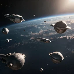 concept art, deep space exploration, drifting in space, the expanse, dreamy, very large scales, cinematic lighting, 4k, widescreen ratio, in the style of destiny the game