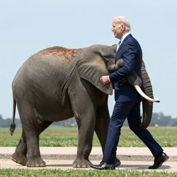 Joe Biden crossed with an elephant