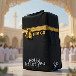( let him go! ) bismillah! we will not let you go,, high quality rendering,