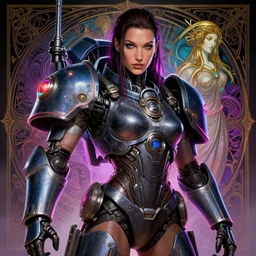 altered carbon, young bella hadid, sweaty, tech, warhammer, neon, lord of the rings, intricate, highly detailed, digital painting, artstation, concept art, smooth, sharp focus, illustration, unreal engine 5, 8 k, art by artgerm and greg rutkowski and alphonse mucha