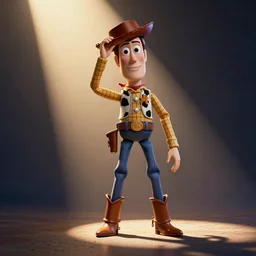 woody from toy story as a punk rocker