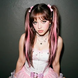 melanie martinez, kawaii fashion, award winning photography, aesthetics