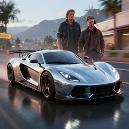 sport car gran turismo 7 forza horizon need for speed fast and furious 5 unreal engine super game concept car octane render, 4 k, hd 2 0 2 2 3 d cgi rtx hdr style chrome reflexion, global illumination ray tracing hdr arstation by ian pesty by jesper ejsing pixar and disney unreal