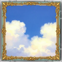 ( ( ( ( beautiful starring sky and cloud with decorative frame design ) ) ) ) by mœbius!!!!!!!!!!!!!!!!!!!!!!!!!!!, overdetailed art, colorful, cd jacket design