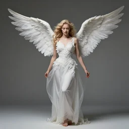 real - life seraph. professional studio photography.