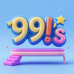 a 3 d render of 1 9 9 0 s