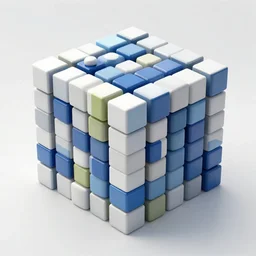 a three dimensional representation of a four dimensional cube