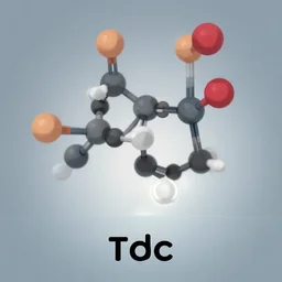 molecular structure of thc
