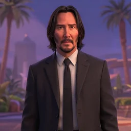 Keanu reeves as a Pixar character