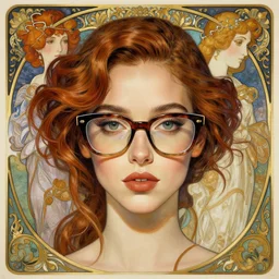 zoe kravitz wearing glases, masterpiece, intricate, elegant, highly detailed, digital painting, artstation, concept art, smooth, sharp focus, illustration, art by artgerm and greg rutkowski and alphonse mucha and uang guangjian and gil elvgren and sachin teng, symmetry!!