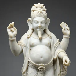 antique marble statue of gigachad
