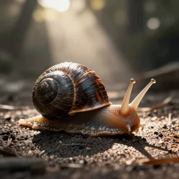 snail reimagind in shadow of the colossus