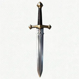 PNG sprite for videogame a celtic sword, very detailed, Gamin, sharp focus, 4k