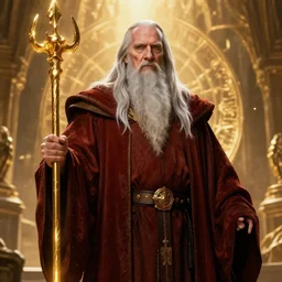 Ben Bernanke as Saruman, 4k, artstation, cgsociety, award-winning, masterpiece, stunning, beautiful, glorious, powerful, fantasy art