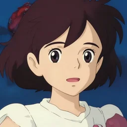 anime film still of a galactic princess, cute detailed face by yoshitoshi abe, makoto shinkai, studio ghibli, pixar, trending on pixiv, crisp, sharp visual, cel shaded