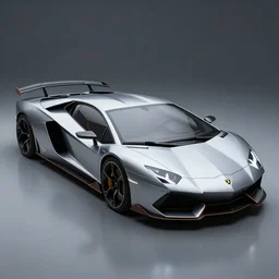 lamborghini concept car. futuristic