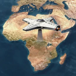 danakil, africa are where the alien spaceship landed. 3 8 4 0 x 2 1 6 0