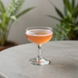5 5 mm photo of best round cocktail on a zen minimalist table with elegant houseplants in the background. highly detailed 8 k. intricate. lifelike. soft light. nikon d 8 5 0.