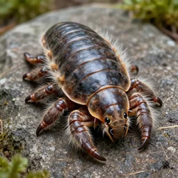 large tardigrade with fur