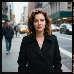 Kodak Portra 400 Portrait of Paulette Goddard, Street Photography, New York