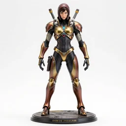 samus aran bioorganic varia suit, energetic varia suit, full body portrait, highly detailed, intricate, concept art, vertical portrait, battle angel alita, by rembrandt, 1 6 6 7, resine figure
