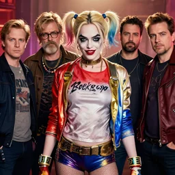 A badass and beautiful photo of Gal Gadot as Harley Quinn by nuri iyem, james gurney, james jean, greg rutkowski, anato finnstark