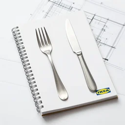 fork and knife user manual, ikea, blueprint