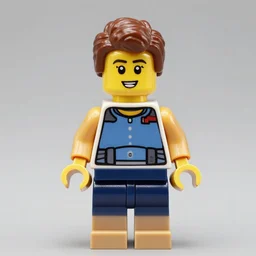bob odenkirk as a lego minifig