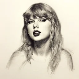 very bad drawing of taylor swift