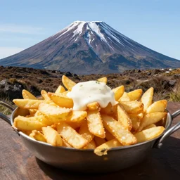 poutine ( the canadian meal ) from ngauruhoe, mordor
