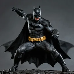 lewis wilson batman in a dynamic pose, highly detailed