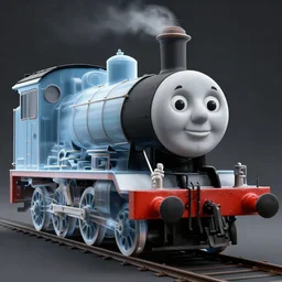 x - ray of thomas the train engine, octane render, art station, concept art, photorealistic, intense detail, 8 k