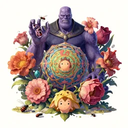 the platonic ideal of flowers, rotting, insects and praying of cletus kasady carnage thanos dementor wild hunt doctor doom chtulu mandelbulb mandala ponyo spirited away bioshock davinci heavy rain, d & d, fantasy, ego death, decay, dmt, art by artgerm and greg rutkowski and alphonse mucha