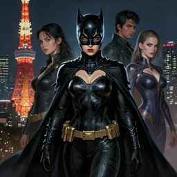 epic professional digital art of catwoman in tokyo, painted, intricate, detailed, impressive, foreboding, leesha hannigan, wayne haag, reyna rochin, ignacio fernandez rios, mark ryden, iris van herpen, best on artstation, cgsociety, wlop, pixiv, stunning, gorgeous, much wow, much detail, cinematic, masterpiece