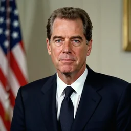 Richard Nixon lost in the backrooms.