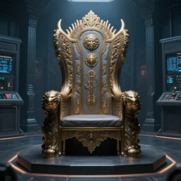 the mind throne sits in the simulation chamber