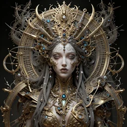 the lsd queen, 4 k, intricate detailed, jaw dropping, gorgeous, surreal, octane render