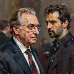 cinematic shot by martin scorsese, oil painting by jama jurabaev, extremely detailed, brush hard, artstation, for aaa game, high quality, brush stroke