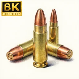 a realistic drawing of a bullet, drawing, bullets, realistic, 8 k, very detailed