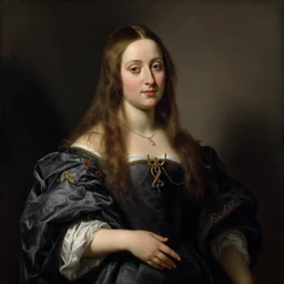 mary in the style of de goya